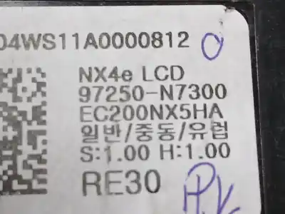 Pezzo di ricambio per auto di seconda mano display multifunzione per hyundai tucson (nx4e, nx4a) 1.6 t-gdi riferimenti oem iam 97250n7300  