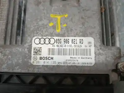 Second-hand car spare part ecu engine control for audi a3 (8p1) 1.9 tdi oem iam references 03g906021rd  0281014135