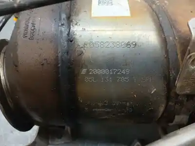 Автозапчасти б/у фильтр частиц за vw t-roc (a11, d11) 2.0 tdi scr ссылки oem iam 05l131602h  