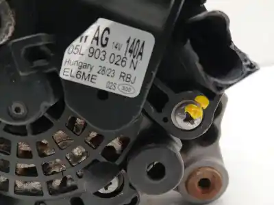 Second-hand car spare part alternator for vw t-roc (a11, d11) 2.0 tdi scr oem iam references 05l903026n 1 pin 