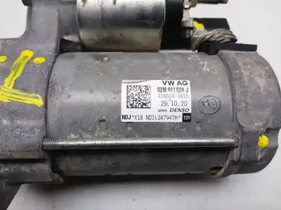 Peça sobressalente para automóvel em segunda mão motor de arranque por cupra formentor (km7) 1.5 tsi referências oem iam 02m911024j  