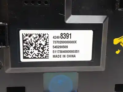 Автозапчастина б/у аудіо система / радіо cd для opel mokka x excellence посилання на oem iam 42498391 545290509 