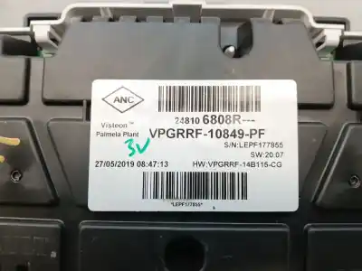 Second-hand car spare part dashboard for renault captur i (j5_, h5_) 1.3 tce 150 (j5nk, j5js) oem iam references 248106808r  vpgrrf10849pf