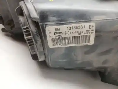 Second-hand car spare part left headlight for opel corsa d (s07) 1.2 (l08, l68) oem iam references 13186381  