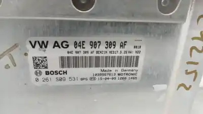 Автозапчасти б/у блок управления двигателем за seat leon (5f1) 1.2 tsi ссылки oem iam 04e907309af  0261s09531