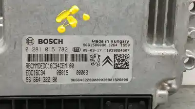 Second-hand car spare part ecu engine control for citroen nemo monospace 1.4 hdi oem iam references 9666432280  0281015782