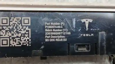 Автозапчастина б/у внутрішне світло для tesla model 3 (5yj3) ev посилання на oem iam 109257400c  