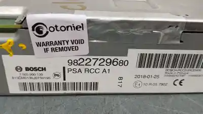 Автозапчасти б/у аудиосистема / радио cd за citroen c4 picasso feel ссылки oem iam 9822729680  