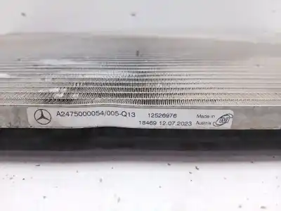 Автозапчасти б/у конденсатор / радиатор кондиционера воздуха за mercedes-benz gla (h247) gla 200 d (247.712) ссылки oem iam a2475000054  