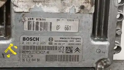 Автозапчасти б/у блок управления двигателем за peugeot 207/207+ (wa_, wc_) 1.6 hdi ссылки oem iam 9661004480  0281012465