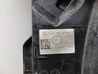 Автозапчасти б/у электрический вентилятор за mercedes-benz gla (h247) gla 200 d (247.712) ссылки oem iam a2479067906  