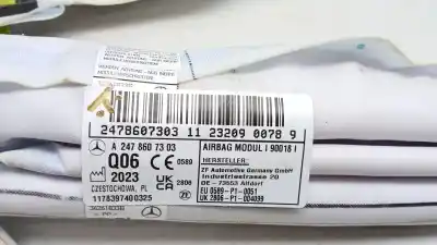 Автозапчасти б/у подушка безопасности передняя левая шторка безопасности за mercedes-benz gla (h247) gla 200 d (247.712) ссылки oem iam 2478607303  1178397400325