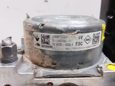 Pezzo di ricambio per auto di seconda mano abs per renault megane iv fastback (b9a/m/n_) 1.6 tce 205 (b9mv) riferimenti oem iam 476607355r  10022010264