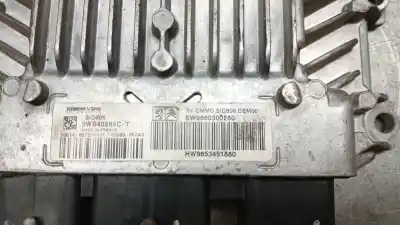 Second-hand car spare part ecu engine control for citroen c2 (jm_) 1.4 hdi oem iam references 5ws40285c-t hw9653451880 sw9660300280
