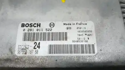 Автозапчасти б/у блок управления двигателем за lancia phedra (179_) 2.2 jtd (179axc1a) ссылки oem iam 0281011522  