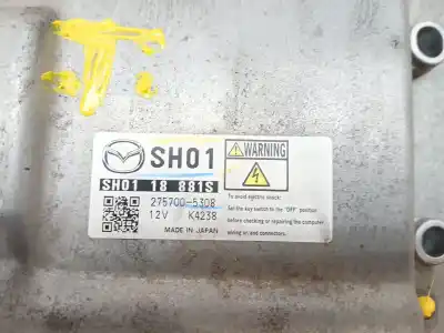 Автозапчастина б/у ебу контролер двигуна для mazda cx-5 (ke, gh) 2.2 d (ke2fw) посилання на oem iam sh0118881s 2757005308 