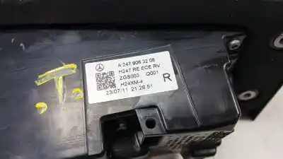 Автозапчасти б/у внутренний правый задний фонарь за mercedes-benz gla (h247) gla 200 d (247.712) ссылки oem iam a2479063206  h247reecerv
