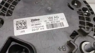 Автозапчасти б/у генератор за audi a4 b9 (8w2, 8wc) 2.0 tdi ссылки oem iam 04l903024  2619999c