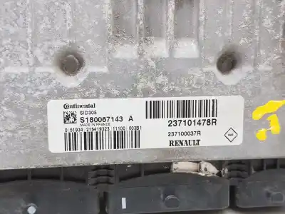 Pezzo di ricambio per auto di seconda mano centralina motore per renault scénic iii (jz0/1_) 1.5 dci riferimenti oem iam 237101478r 237100037r s180067143a