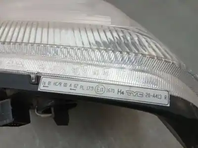 Second-hand car spare part right headlight for citroen c2 (jm_) 1.4 oem iam references e131670  