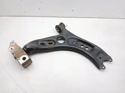 Peça sobressalente para automóvel em segunda mão braço de suspensão inferior dianteiro direito por volkswagen golf vi (5k1) 1.6 tdi referências oem iam 1k0407166c