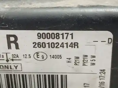 Pezzo di ricambio per auto di seconda mano faro anteriore destro per dacia duster (hm_) 1.2 tce 125 (hmma) riferimenti oem iam 90008171  260102414r