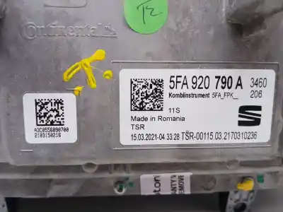 Peça sobressalente para automóvel em segunda mão quadrante por seat leon (kl1) 2.0 tdi referências oem iam 5fa920790a  a3c8556898708