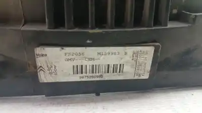 Peça sobressalente para automóvel em segunda mão termoventilador elétrico por citroen c3 collection referências oem iam 9675280980 m159983b fs2056