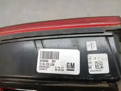Автозапчасти б/у внутренний правый задний фонарь за opel insignia b grand sport (z18) 1.6 cdti (68) ссылки oem iam 39108784  20660207 Автозапчасти б/у внутренний правый задний фонарь за opel insignia b grand sport (z18) 1.6 cdti (68) ссылки oem iam 39108784  20660207