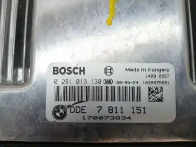 Second-hand car spare part ecu engine control for bmw serie 5 touring (e61) 525d oem iam references 0281015130  