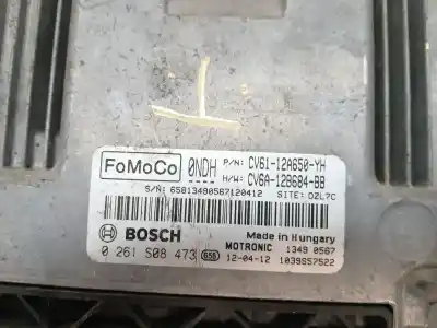 Second-hand car spare part ecu engine control for ford focus iii 1.0 ecoboost oem iam references 0261s08473  