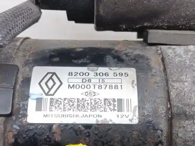 Peça sobressalente para automóvel em segunda mão motor de arranque por renault megane ii ranchera familiar (km0/1_) 1.5 dci (km16, km1e) referências oem iam 8200306595 7711135334 m000t87881