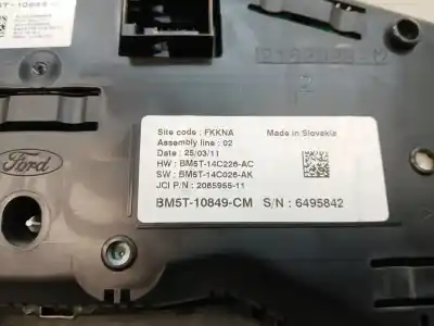 Peça sobressalente para automóvel em segunda mão quadrante por ford focus iii 1.6 tdci referências oem iam bm5t14c226ac  bm5t14c028ak