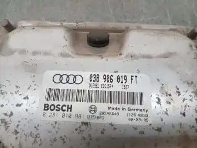 Автозапчасти б/у блок управления двигателем за audi a3 (8l1) 1.9 tdi ссылки oem iam 038906019ft  028101098i