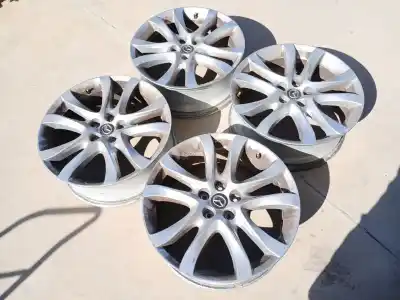 Автозапчастина б/у комплект коліс для mazda 6 ranchera familiar (gj, gl) 2.2 d посилання на oem iam 71/2jx19 et45