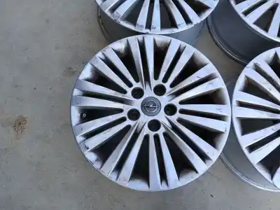 İkinci el araba yedek parçası tekerlek seti için opel astra j (p10) 1.6 cdti (68) oem iam referansları 17 pulgadas  