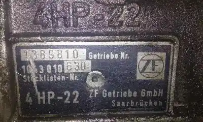 Pièce détachée automobile d'occasion boîte de vitesses pour bmw serie 5 berlina (e34) 524td références oem iam 1389810  