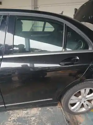 Second-hand car spare part REAR LEFT DOOR for MERCEDES-BENZ CLASE C (W204) C 200 CDI (204.001) OEM IAM references A2047302100  
