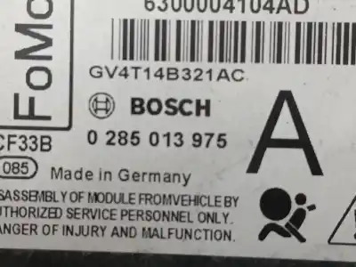 Pezzo di ricambio per auto di seconda mano centralina airbag per ford kuga ii (dm2) 2.0 tdci riferimenti oem iam gv4t14b321ac 0285013975 
