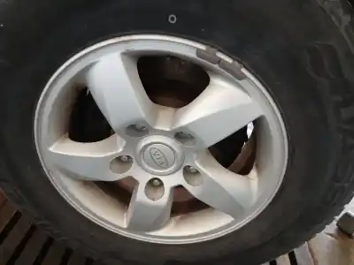 Pezzo di ricambio per auto di seconda mano Set di Cerchione in lega per KIA SORENTO I (JC) 2.5 CRDi Riferimenti OEM IAM 16 PULGADAS  
