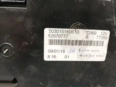 Pezzo di ricambio per auto di seconda mano pannello degli strumenti per opel combo d edition l1h1 riferimenti oem iam 503015160610  52070777