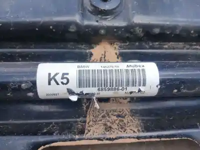 Peça sobressalente para automóvel em segunda mão charrió / suporte de eixo dianteiro por bmw 1 (f40) 116 d referências oem iam   