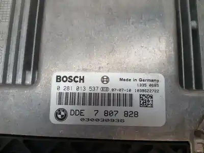 Second-hand car spare part ecu engine control for bmw 1 (e87) 118 d oem iam references 0281013537 030030936 dde7807828