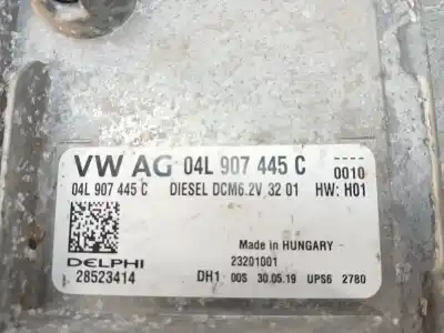 Автозапчастина б/у ебу контролер двигуна для volkswagen crafter caja/chasis (sz_) 2.0 tdi посилання на oem iam 04l907445c 28523414 23201001