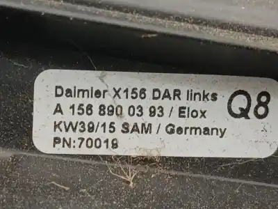 Автозапчасти б/у крышные бары за mercedes-benz clase gla (w156) gla 200 cdi (156.908) ссылки oem iam a1568900393  