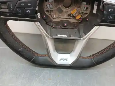 Peça sobressalente para automóvel em segunda mão volante por seat leon (kl1) 2.0 tdi referências oem iam 5fa419091ef  