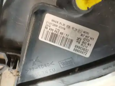 Автозапчасти б/у левая фара за peugeot 207/207+ (wa_, wc_) 1.6 hdi ссылки oem iam 9649986280   Автозапчасти б/у левая фара за peugeot 207/207+ (wa_, wc_) 1.6 hdi ссылки oem iam 9649986280