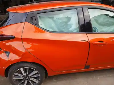 Автозапчастина б/у ДВЕРІ ЗАДНІ ПРАВІ для NISSAN MICRA V (K14) 1.5 DCI Посилання на OEM IAM H21005FAEA  
