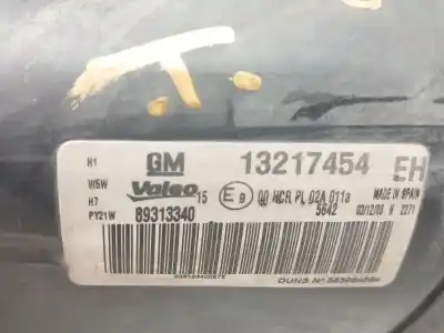 Автозапчастина б/у права фа для opel corsa d (s07) 1.4 (l08, l68) посилання на oem iam 13217454  89313340