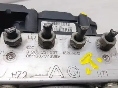 Peça sobressalente para automóvel em segunda mão abs por opel corsa d (s07) 1.4 (l08, l68) referências oem iam 13236012  0265231537